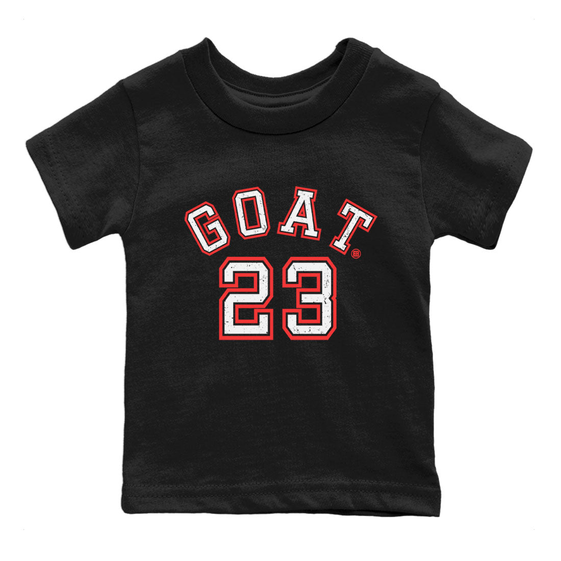 Air Jordan 7 White Infrared Sneaker Match Tees Goat 23 Sneaker Tees 7s White Infrared SNRT Sneaker Release Tees Kids Shirts Black 2