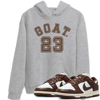 Dunk Low WMNS Cacao Wow sneaker shirt to match jordans Goat 23 sneaker tees Dunk Cacao Wow SNRT Sneaker Tees Crew Neck Unisex Cotton Sneaker T-Shirt Heather Grey 1 T-Shirt