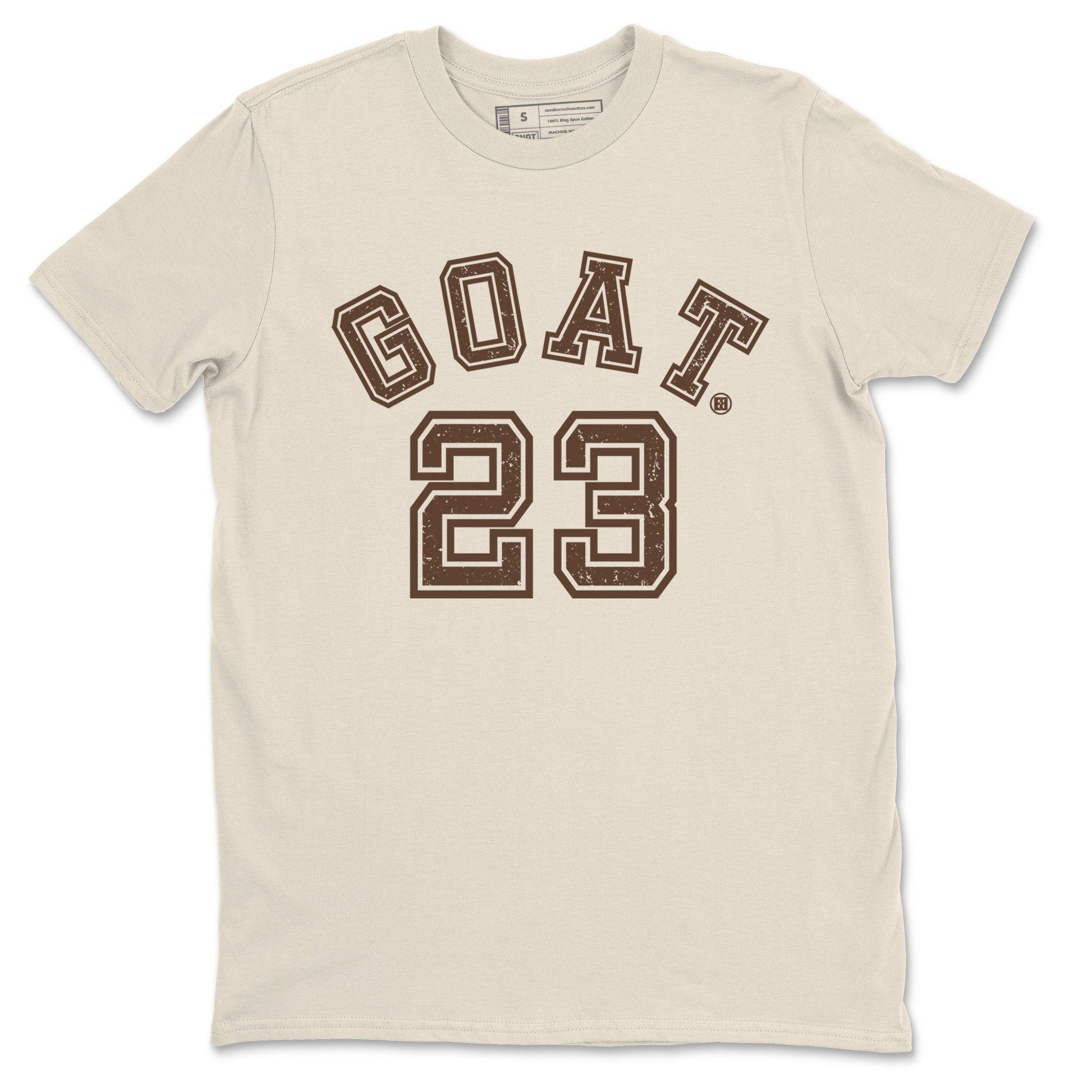 Dunk Low WMNS Cacao Wow sneaker shirt to match jordans Goat 23 sneaker tees Dunk Cacao Wow SNRT Sneaker Tees Crew Neck Unisex Cotton Sneaker T-Shirt Natural 2 T-Shirt