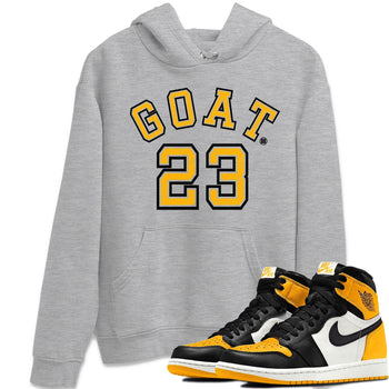 Jordan 1 Yellow Toe Sneaker Match Tees Goat 23 Sneaker Tees Jordan 1 Yellow Toe Sneaker Release Tees Unisex Shirts
