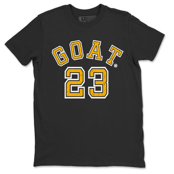 Jordan 1 Yellow Toe Sneaker Match Tees Goat 23 Sneaker Tees Jordan 1 Yellow Toe Sneaker Release Tees Unisex Shirts