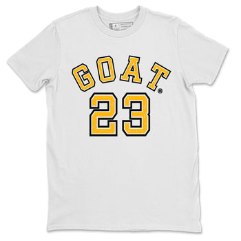 Jordan 1 Yellow Toe Sneaker Match Tees Goat 23 Sneaker Tees Jordan 1 Yellow Toe Sneaker Release Tees Unisex Shirts