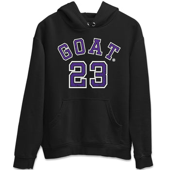 Jordan 13 Court Purple Sneaker Match Tees Goat 23 Sneaker Tees Jordan 13 Court Purple Sneaker Release Tees Unisex Shirts