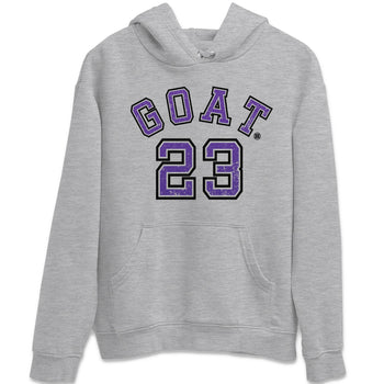 Jordan 13 Court Purple Sneaker Match Tees Goat 23 Sneaker Tees Jordan 13 Court Purple Sneaker Release Tees Unisex Shirts