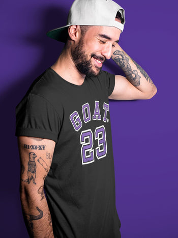 Jordan 13 Court Purple Sneaker Match Tees Goat 23 Sneaker Tees Jordan 13 Court Purple Sneaker Release Tees Unisex Shirts