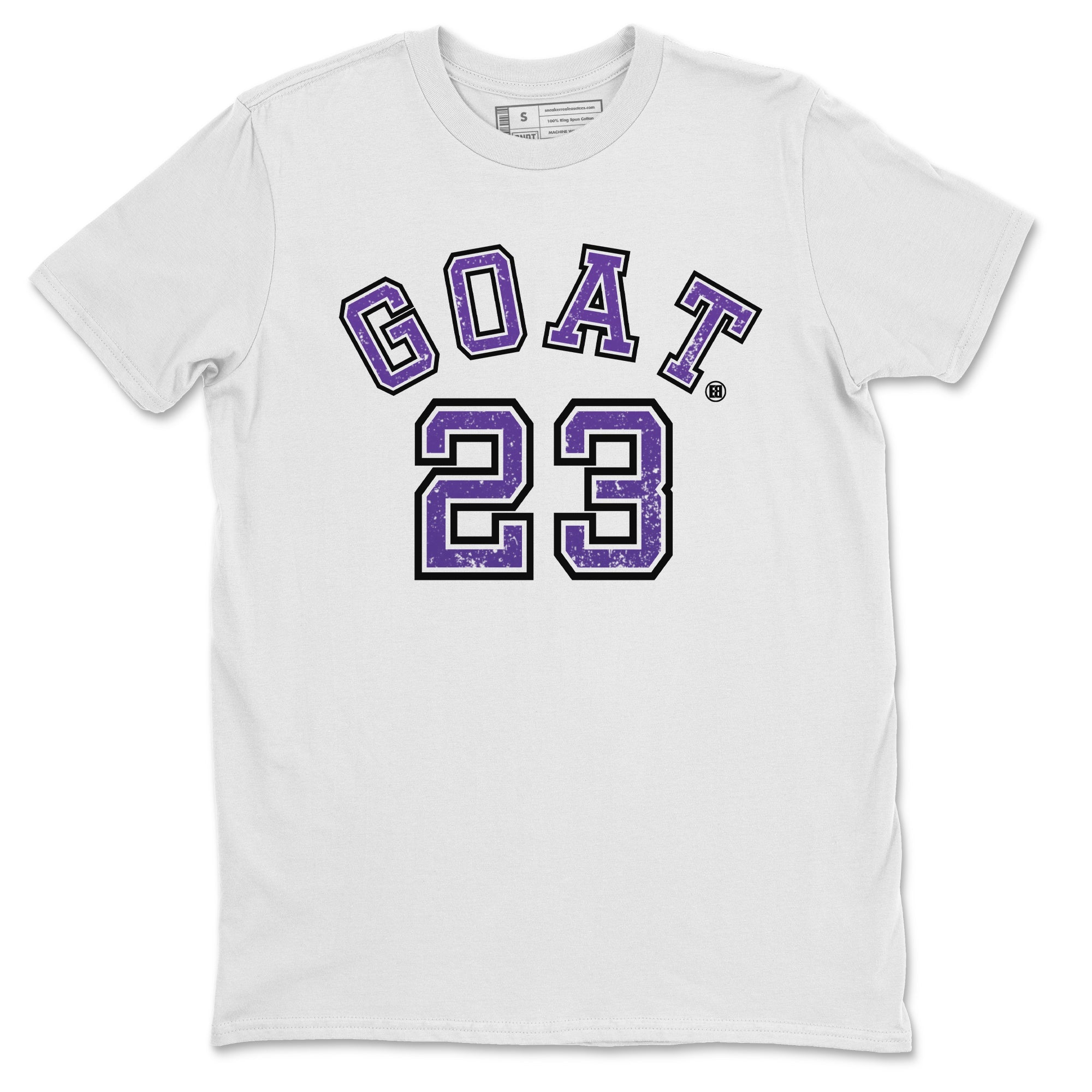 Jordan 13 Court Purple Sneaker Match Tees Goat 23 Sneaker Tees Jordan 13 Court Purple Sneaker Release Tees Unisex Shirts