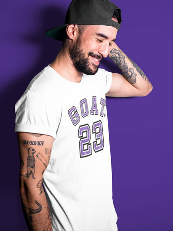 Jordan 13 Court Purple Sneaker Match Tees Goat 23 Sneaker Tees Jordan 13 Court Purple Sneaker Release Tees Unisex Shirts