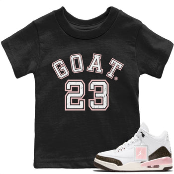 Jordan 3 Atmosphere Sneaker Match Tees Goat 23 Sneaker Tees Jordan 3 Atmosphere Sneaker Release Tees Kids Shirts