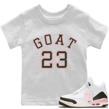 Jordan 3 Atmosphere Sneaker Match Tees Goat 23 Sneaker Tees Jordan 3 Atmosphere Sneaker Release Tees Kids Shirts