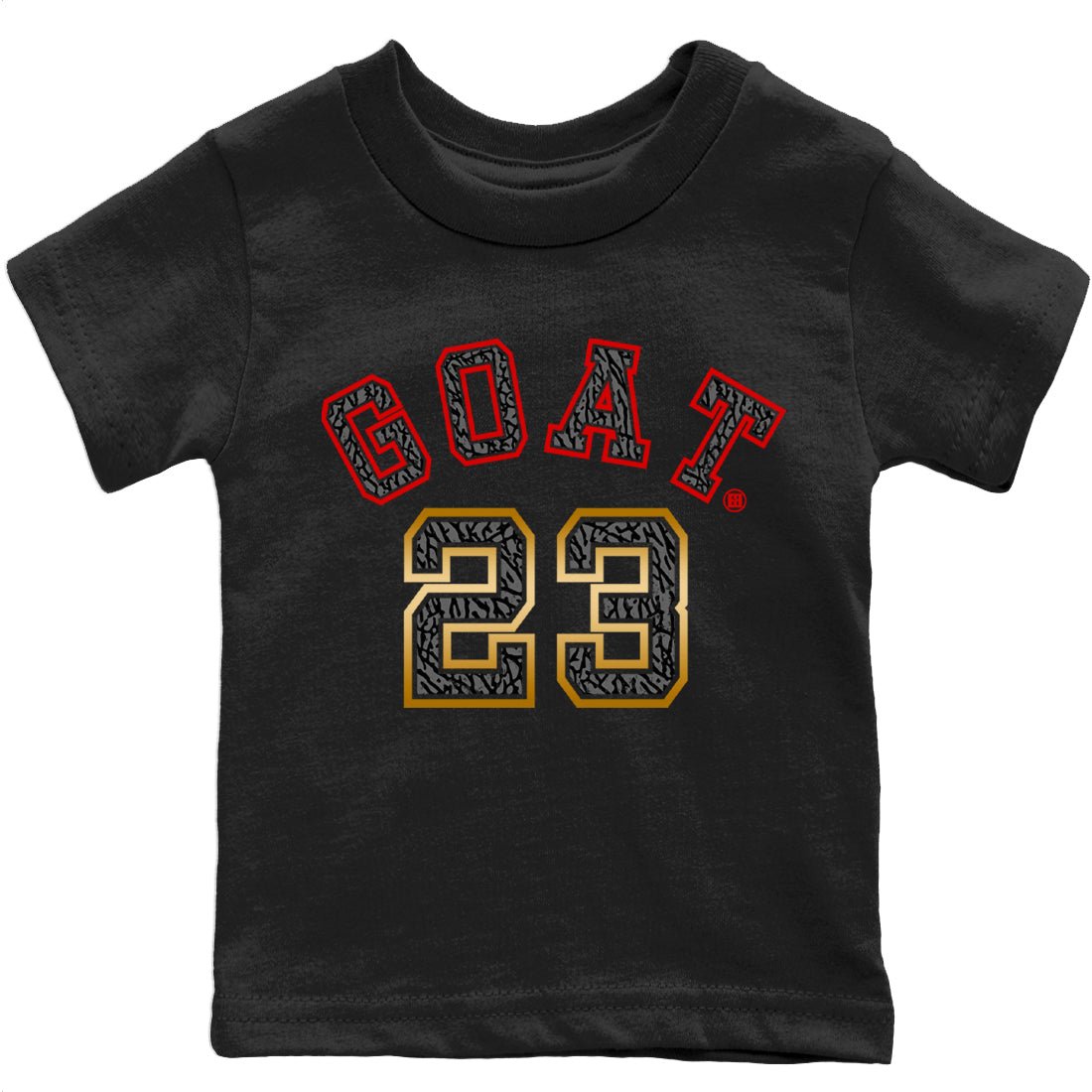Jordan 3 Black Gold Sneaker Match Tees Goat 23 Sneaker Tees Jordan 3 Black Gold Sneaker Release Tees Kids Shirts