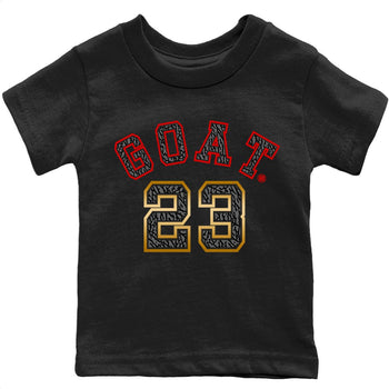 Jordan 3 Black Gold Sneaker Match Tees Goat 23 Sneaker Tees Jordan 3 Black Gold Sneaker Release Tees Kids Shirts