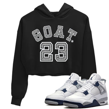 Jordan 4 Midnight Navy Sneaker Match Tees Goat 23 Sneaker Tees Jordan 4 Midnight Navy Sneaker Release Tees Women's Shirts