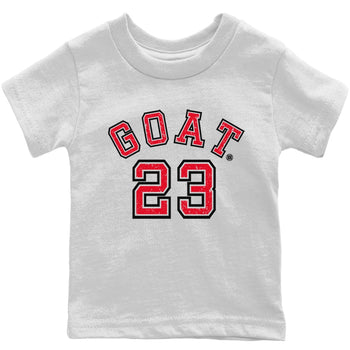 Jordan 4 Red Thunder Sneaker Match Tees Goat 23 Sneaker Tees Jordan 4 Red Thunder Sneaker Release Tees Kids Shirts