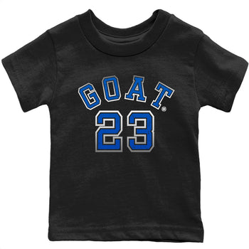 Jordan 5 Racer Blue Sneaker Match Tees Goat 23 Sneaker Tees Jordan 5 Racer Blue Sneaker Release Tees Kids Shirts