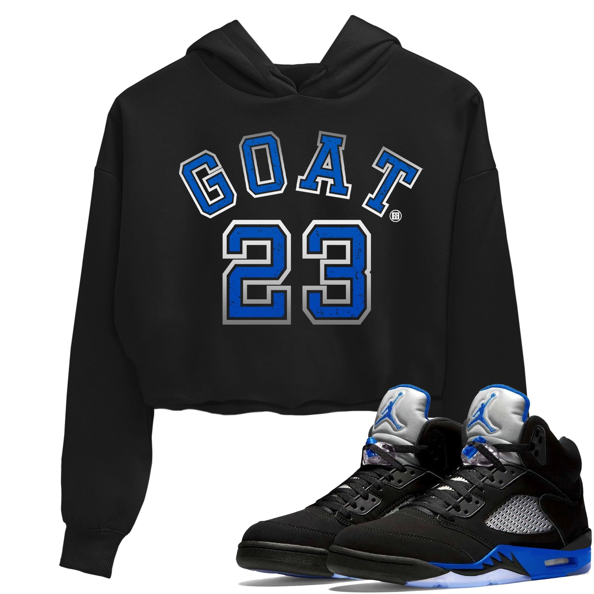 Jordan 5 Racer Blue Sneaker Match Tees Goat 23 Sneaker Tees Jordan 5 Racer Blue Sneaker Release Tees Women's Shirts