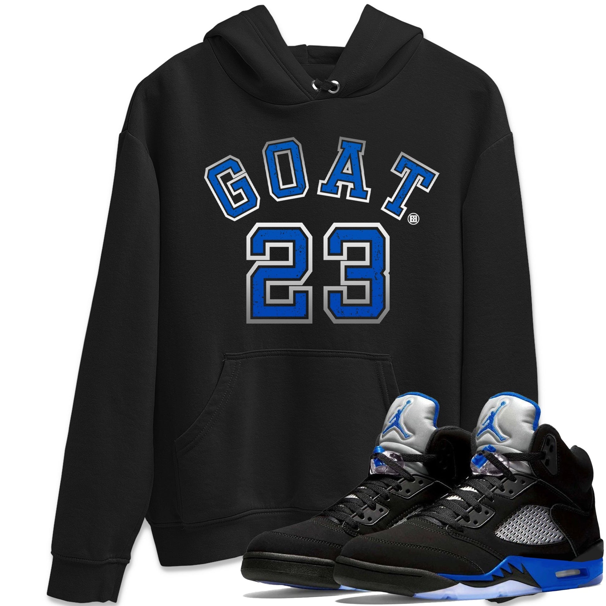 Jordan 5 Racer Blue Sneaker Match Tees Goat 23 Sneaker Tees Jordan 5 Racer Blue Sneaker Release Tees Unisex Shirts