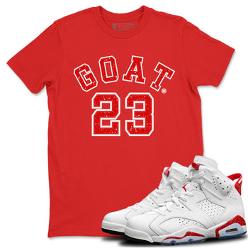 Jordan 6 Red Velvet Cookies Sneaker Match Tees Goat 23 Sneaker Tees Jordan 6 Red Velvet Cookies Sneaker Release Tees Unisex Shirts