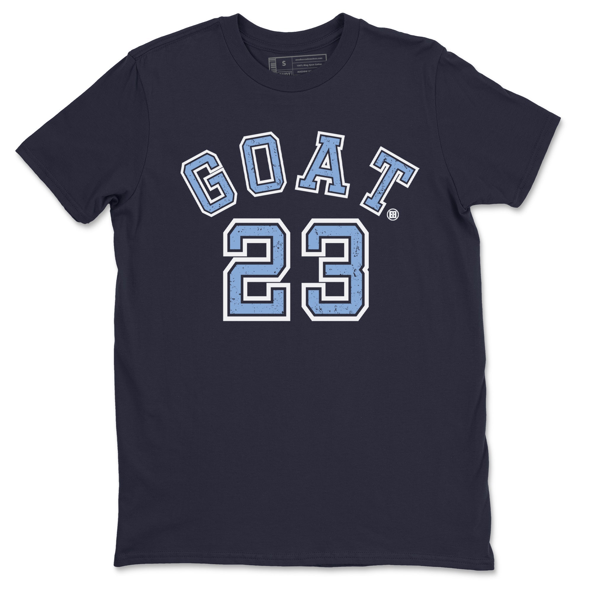 Jordan 6 UNC Sneaker Match Tees Goat 23 Sneaker Tees Jordan 6 UNC Sneaker Release Tees Unisex Shirts