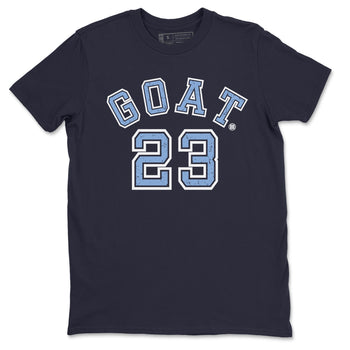 Jordan 6 UNC Sneaker Match Tees Goat 23 Sneaker Tees Jordan 6 UNC Sneaker Release Tees Unisex Shirts