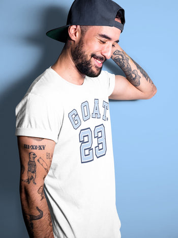 Jordan 6 UNC Sneaker Match Tees Goat 23 Sneaker Tees Jordan 6 UNC Sneaker Release Tees Unisex Shirts