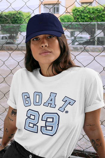 Jordan 6 UNC Sneaker Match Tees Goat 23 Sneaker Tees Jordan 6 UNC Sneaker Release Tees Unisex Shirts