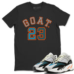 Yeezy 700 Wave Runner Sneaker Match Tees Goat 23 Sneaker Tees Yeezy 700 Wave Runner Sneaker Release Tees Unisex Shirts