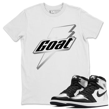 Jordan 1 Silver Toe Sneaker Match Tees Goat Sneaker Tees Jordan 1 Silver Toe Sneaker Release Tees Unisex Shirts