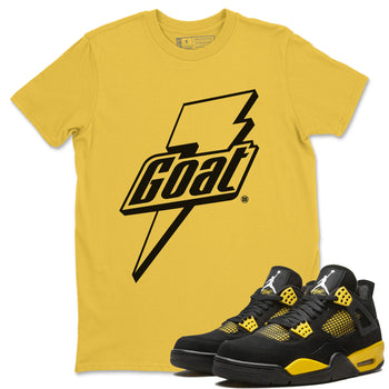 Goat Unisex Tops - Air Jordan 4 Thunder - SNRT Sneaker Tee