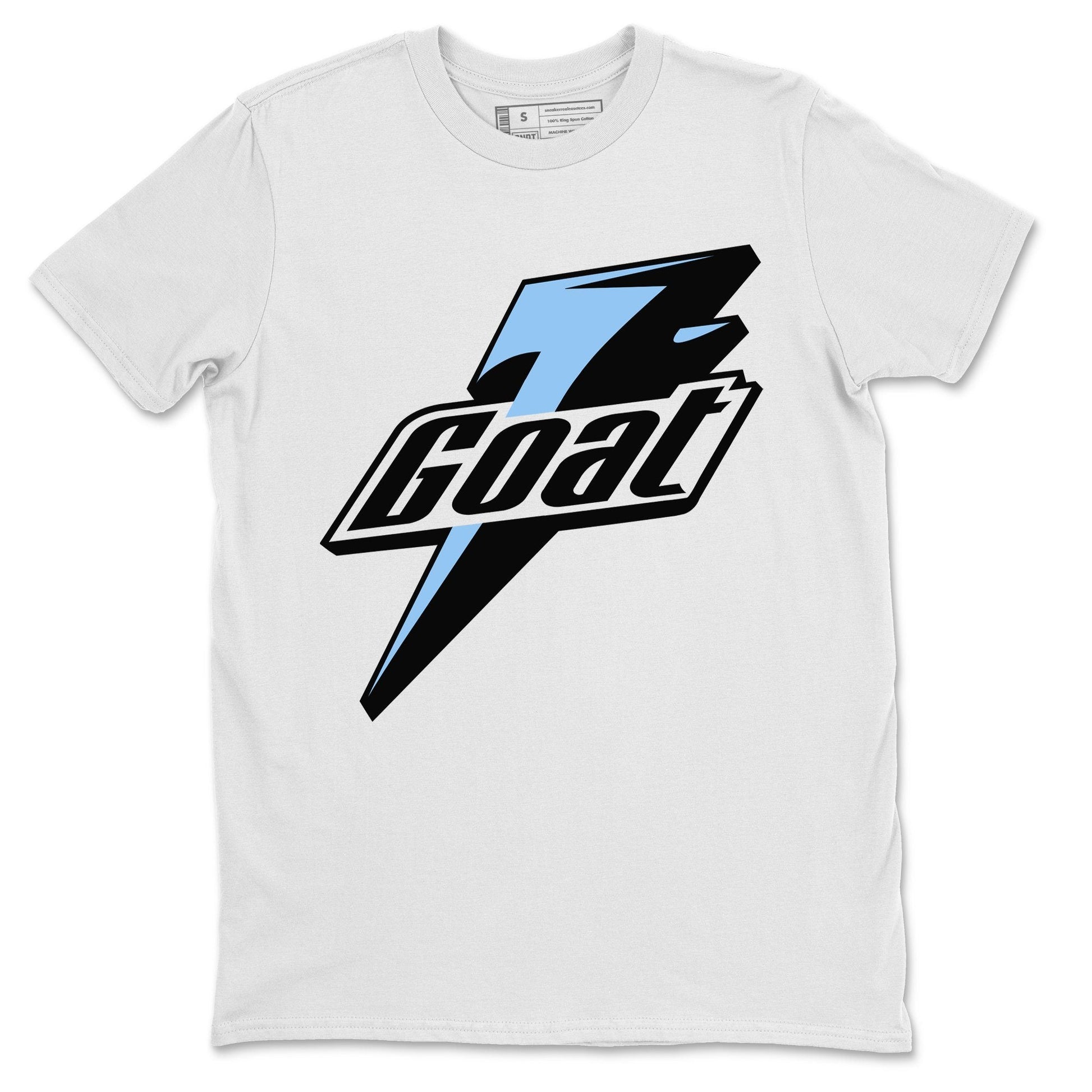 Jordan 1 University Blue Sneaker Match Tees Goat Sneaker Tees Jordan 1 University Blue Sneaker Release Tees Unisex Shirts