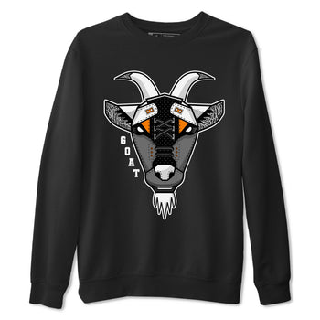 Air Jordan 3 Retro Fear shirt to match jordans Goat Face sneaker tees Air Jordan 3 Fear SNRT Sneaker Tees Sneaker Matching Clothing Brand Unisex Sneaker Tee Black 2 T-Shirt