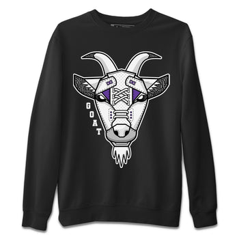 Jordan 3 Dark Iris Sneaker Match Tees Goat Face Sneaker Tees Jordan 3 Dark Iris Sneaker Release Tees Unisex Shirts