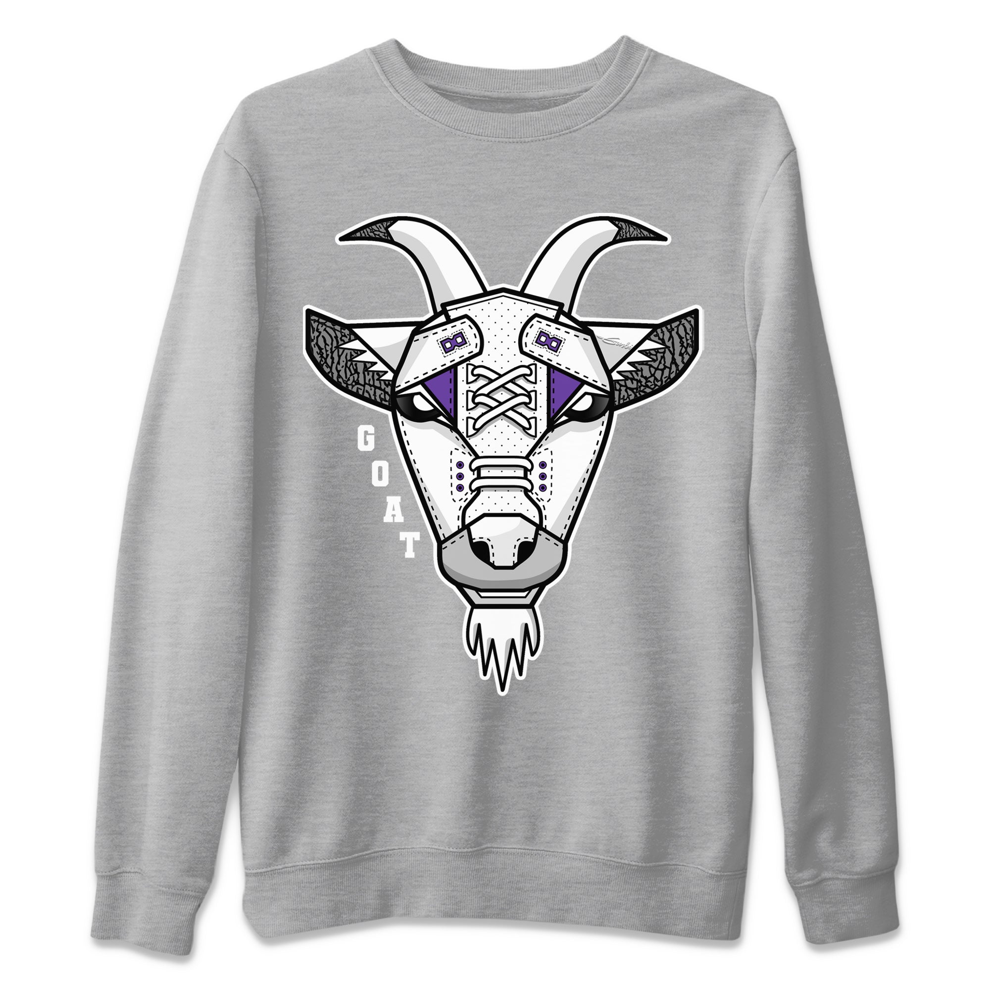 Jordan 3 Dark Iris Sneaker Match Tees Goat Face Sneaker Tees Jordan 3 Dark Iris Sneaker Release Tees Unisex Shirts