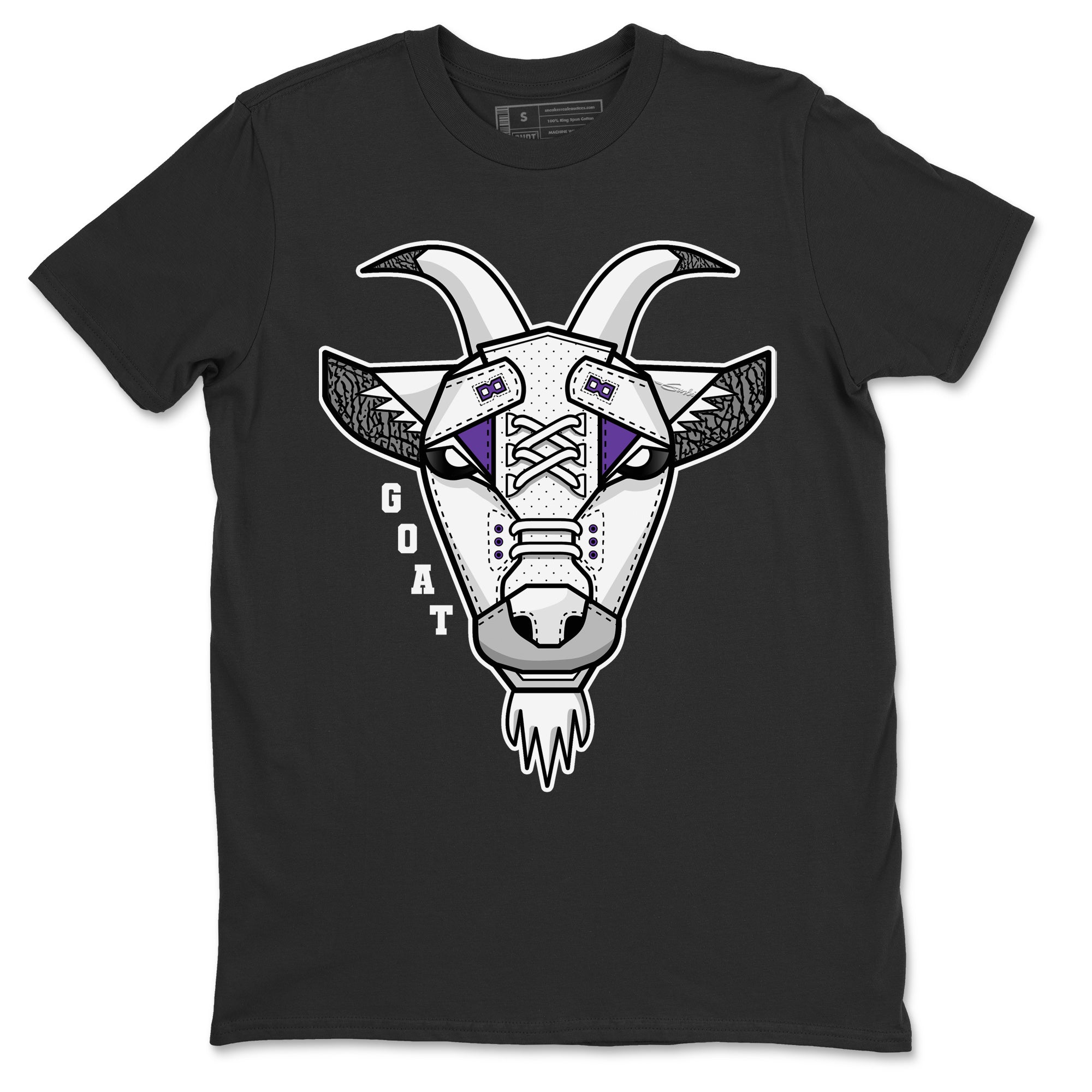 Jordan 3 Dark Iris Sneaker Match Tees Goat Face Sneaker Tees Jordan 3 Dark Iris Sneaker Release Tees Unisex Shirts