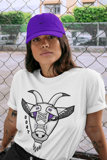 Jordan 3 Dark Iris Sneaker Match Tees Goat Face Sneaker Tees Jordan 3 Dark Iris Sneaker Release Tees Unisex Shirts