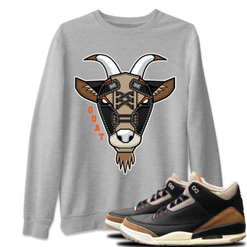 Jordan 3 Desert Elephant Sneaker Match Tees Goat Face Sneaker Tees Jordan 3 Desert Elephant Sneaker Release Tees Unisex Shirts