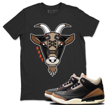 Jordan 3 Desert Elephant Sneaker Match Tees Goat Face Sneaker Tees Jordan 3 Desert Elephant Sneaker Release Tees Unisex Shirts