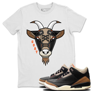 Jordan 3 Desert Elephant Sneaker Match Tees Goat Face Sneaker Tees Jordan 3 Desert Elephant Sneaker Release Tees Unisex Shirts