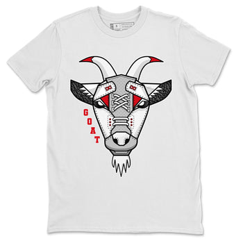 Jordan 3 Fire Red Sneaker Match Tees Goat Face Sneaker Tees Jordan 3 Fire Red Sneaker Release Tees Unisex Shirts
