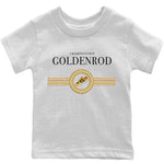 Dunk Championship Goldenrod Sneaker Match Tees Gold Chains Sneaker Tees Dunk Championship Goldenrod Sneaker Release Tees Kids Shirts