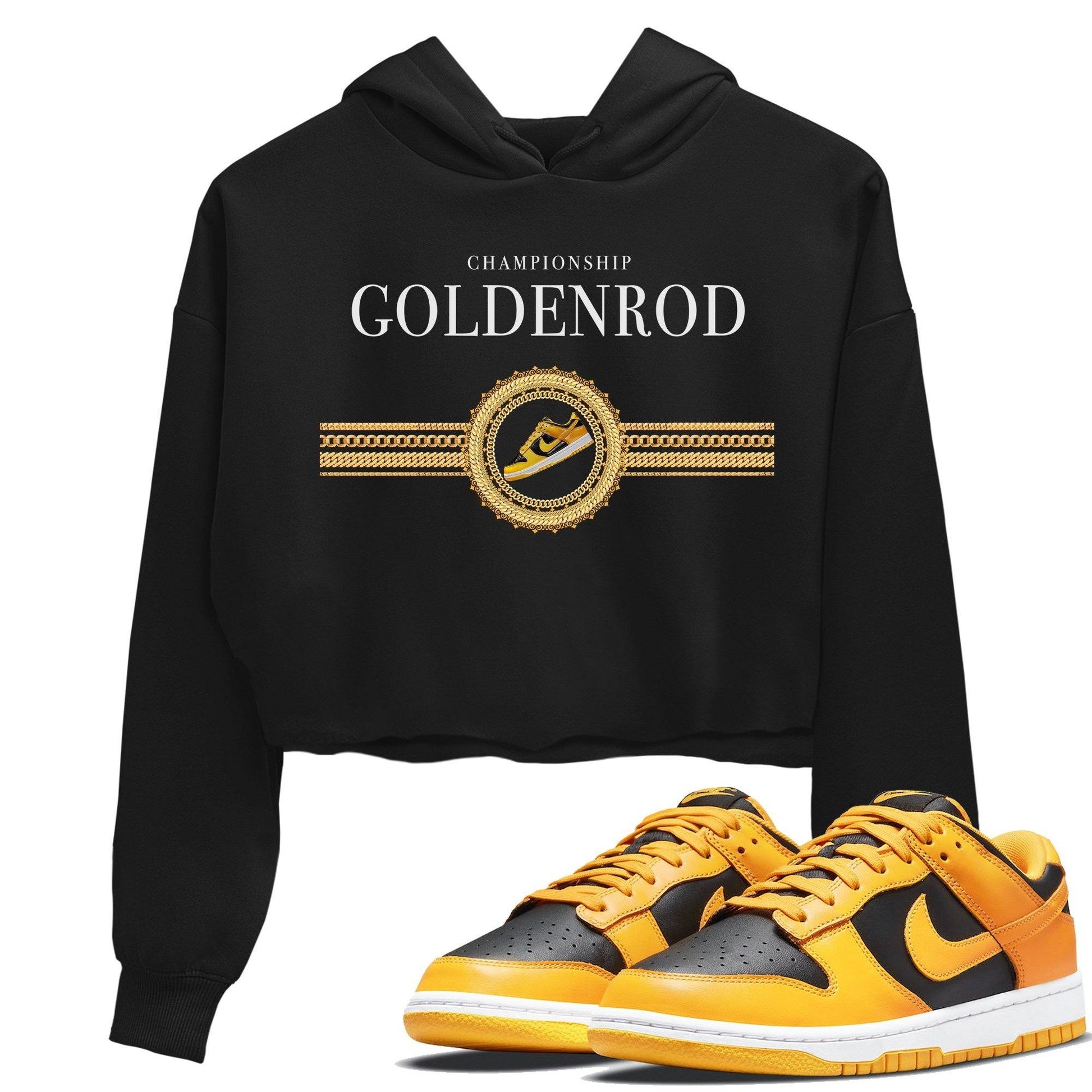 Dunk Championship Goldenrod Sneaker Match Tees Gold Chains Sneaker Tees Dunk Championship Goldenrod Sneaker Release Tees Women's Shirts