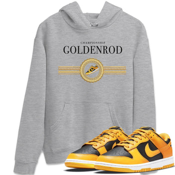 Dunk Championship Goldenrod Sneaker Match Tees Gold Chains Sneaker Tees Dunk Championship Goldenrod Sneaker Release Tees Unisex Shirts