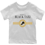 Jordan 12 Black Taxi Sneaker Match Tees Gold Chains Sneaker Tees Jordan 12 Black Taxi Sneaker Release Tees Kids Shirts