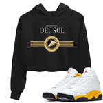 Jordan 13 Del Sol Sneaker Match Tees Gold Chains Sneaker Tees Jordan 13 Del Sol Sneaker Release Tees Women's Shirts
