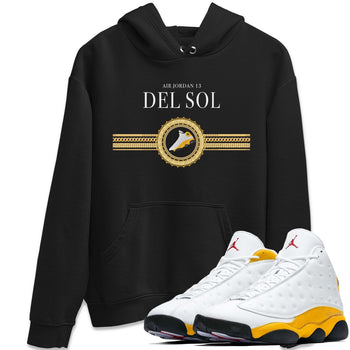 Jordan 13 Del Sol Sneaker Match Tees Gold Chains Sneaker Tees Jordan 13 Del Sol Sneaker Release Tees Unisex Shirts
