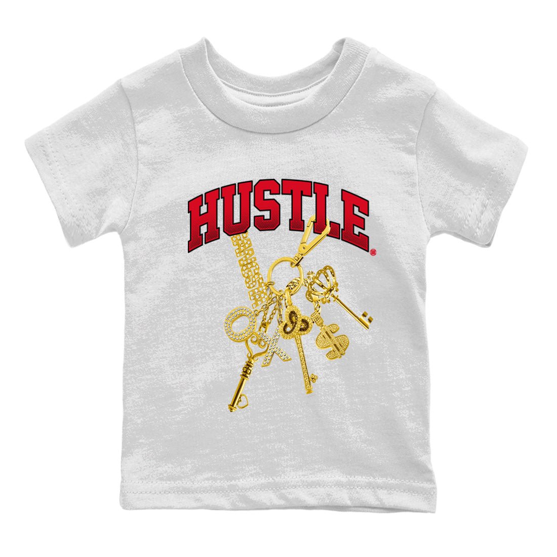 Air Jordan 6 Toro Bravo Sneaker Match Tees Gold Hustle Sneaker Tees Air Jordan 6 Toro Sneaker Release Tees Kids Shirts White 2