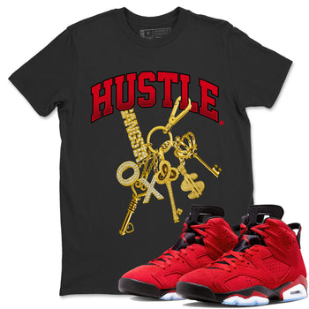 Air Jordan 6 Toro Bravo Sneaker Match Tees Gold Hustle Sneaker Tees Air Jordan 6 Toro Sneaker Release Tees Unisex Shirts Black 1