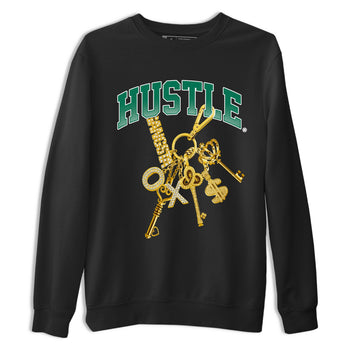 Adidas Samba Collegiate Green Gum shirt to match jordans Gold Hustle sneaker tees Samba Collegiate Green Gum SNRT Sneaker Release Tees Unisex Black 2 T-Shirt