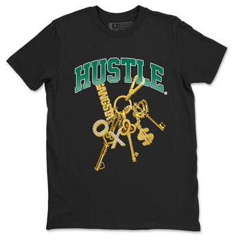 Adidas Samba Collegiate Green Gum shirt to match jordans Gold Hustle sneaker tees Samba Collegiate Green Gum SNRT Sneaker Release Tees Unisex Black 2 T-Shirt