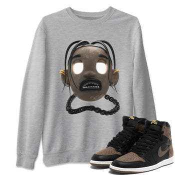 Air Jordan 1 Palomino shirt to match jordans Goosebumps Boy sneaker tees AJ1 High Palomino SNRT Sneaker Release Tees Unisex Heather Grey 1 T-Shirt