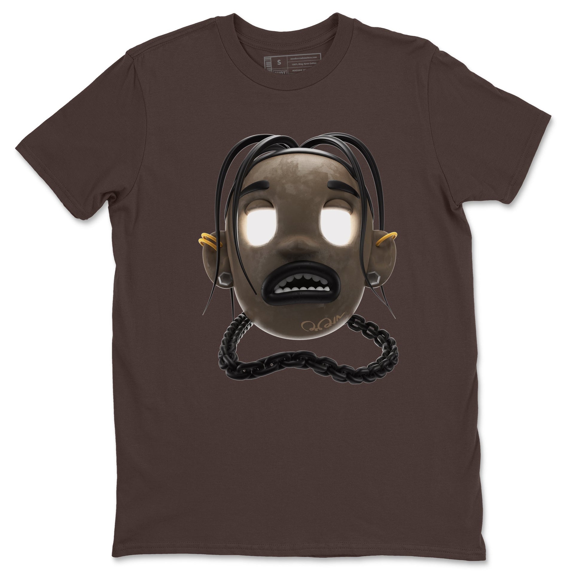 Air Jordan 1 Palomino shirt to match jordans Goosebumps Boy sneaker tees AJ1 High Palomino SNRT Sneaker Release Tees Unisex Dark Chocolate 2 T-Shirt